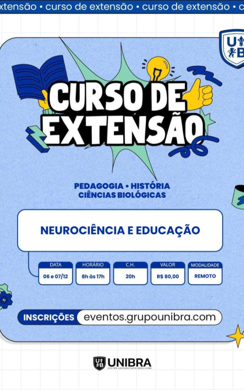 Detalhes do curso Neurociência e Educação 