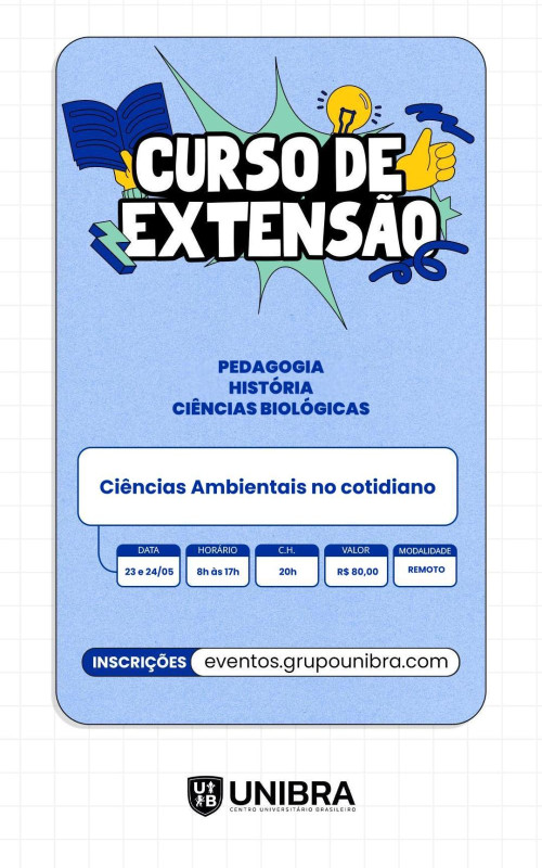 Ciências Ambientais no cotidiano