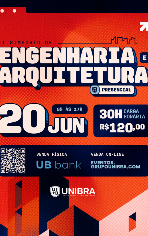 Detalhes do curso 2º Simpósio de Engenharia e Arquitetura UNIBRA