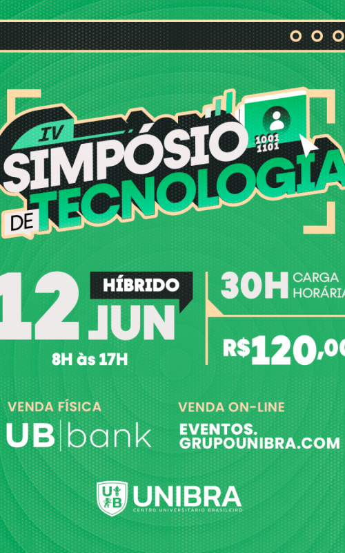 Detalhes do curso 4º Simpósio de Tecnologia UNIBRA