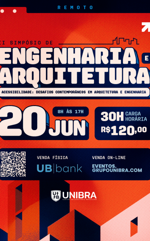 Detalhes do curso 2º Simpósio de Engenharia e Arquitetura UNIBRA