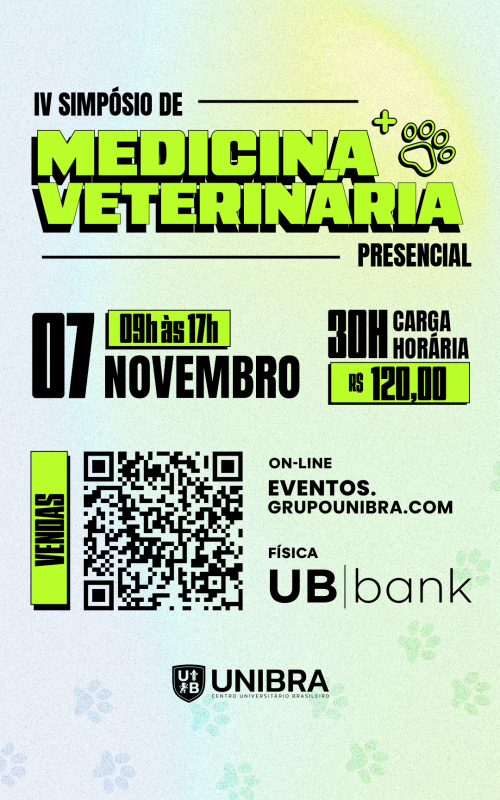 Detalhes do curso IV Simpósio de Medicina Veterinária