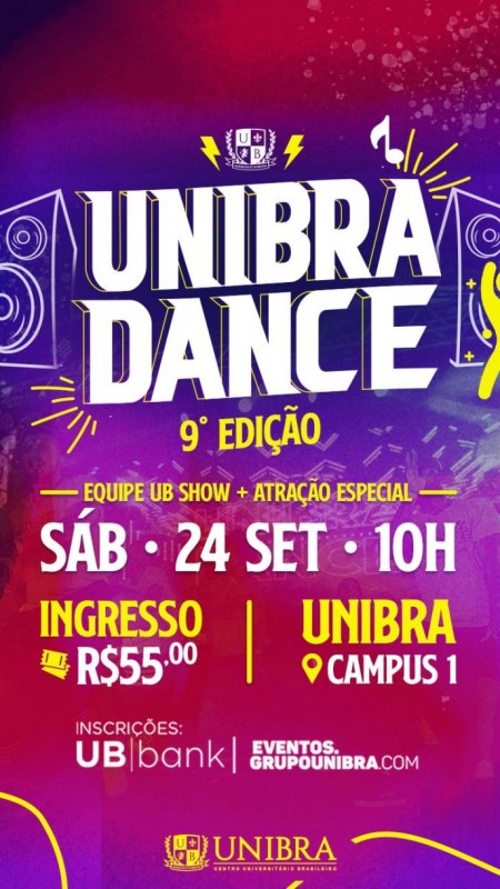 UNIBRA DANCE - 9ª EDIÇÃO